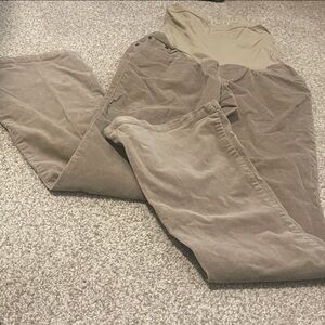 Maternity Corduroy Pants - Medium
